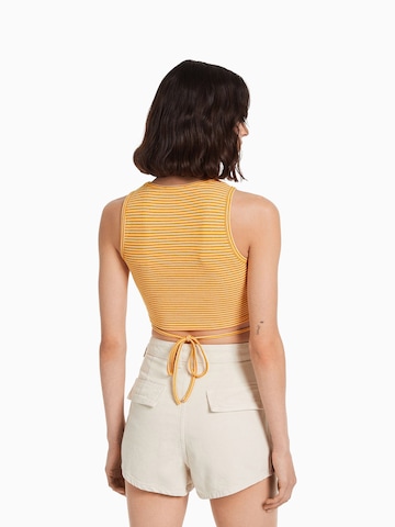 Bershka Top – oranžová