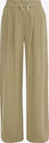 comma casual identity Wide leg Pants in Green: front