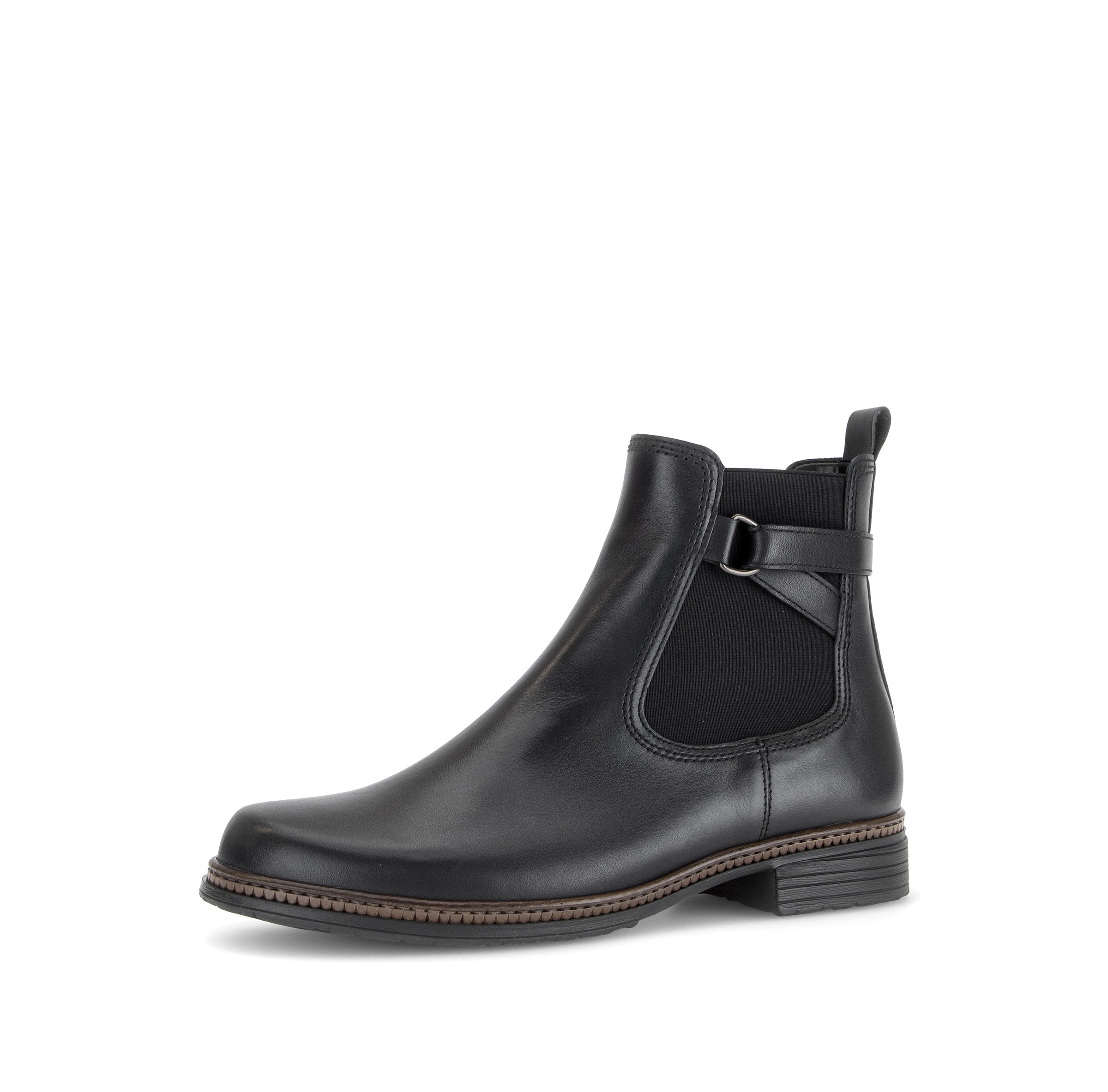 GABOR Stiefelette in Schwarz: Vorderseite