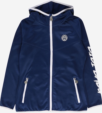 BIDI BADU Athletic Jacket 'Grace Tech' in Blue: front