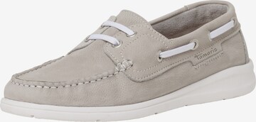 TAMARIS Moccasins in Grey: front