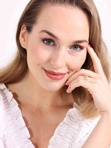 Lucardi Ring 'Einfach' in Gold: front