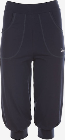 Winshape Tapered Urheiluhousut 'WBE12' värissä sininen: etupuoli