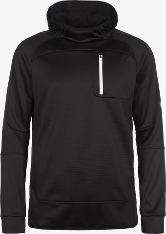 PUMA Sweatshirt 'EVOSTRIPE' in Schwarz: predná strana