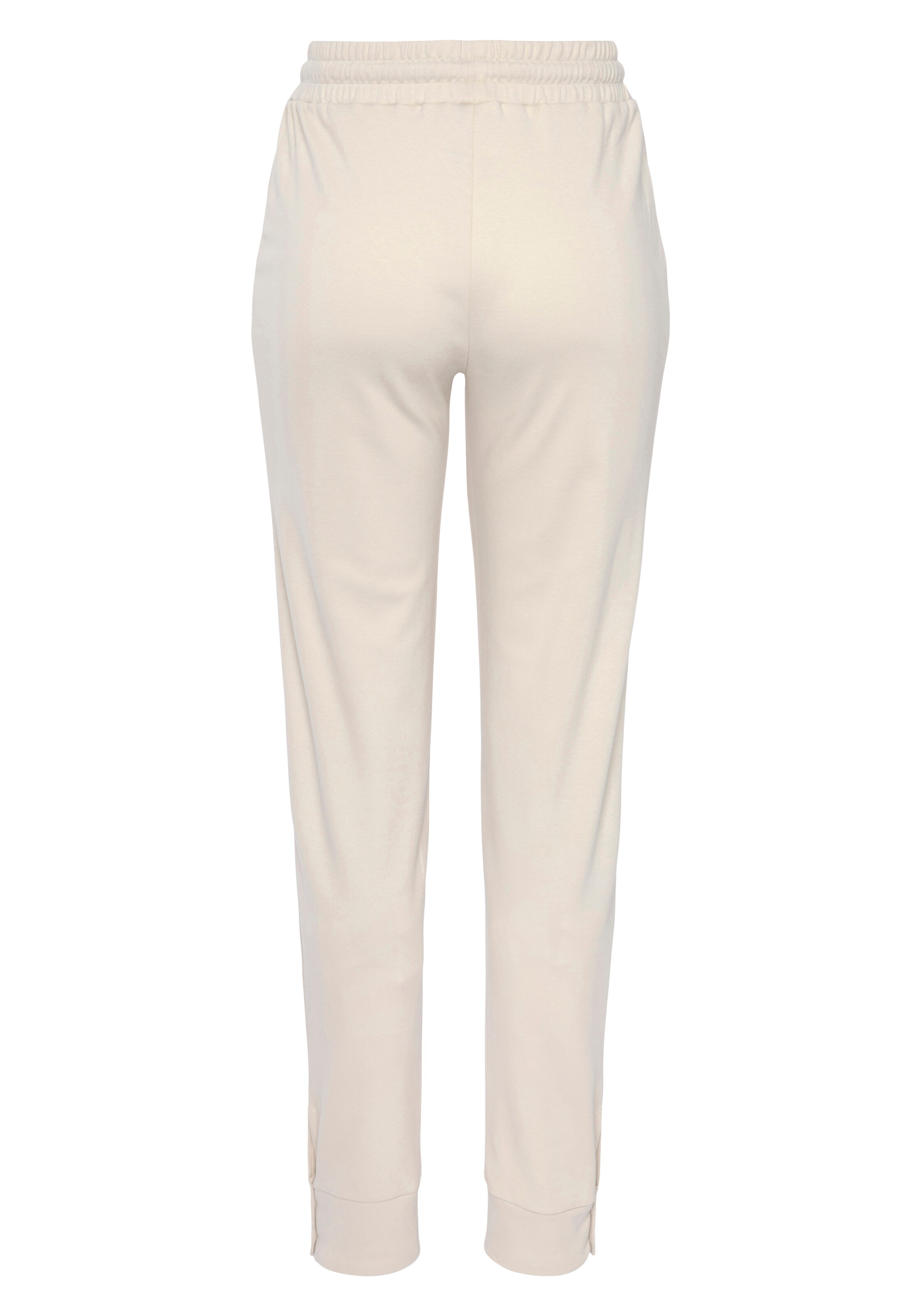 LASCANA Tapered Παντελόνι σε μπεζ