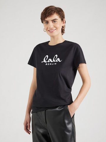 Lala Berlin Majica | črna barva: sprednja stran