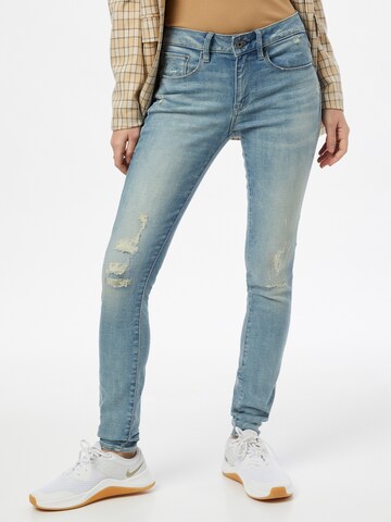 G-Star RAW Skinny Farmer '3301 Mid' - kék: elől