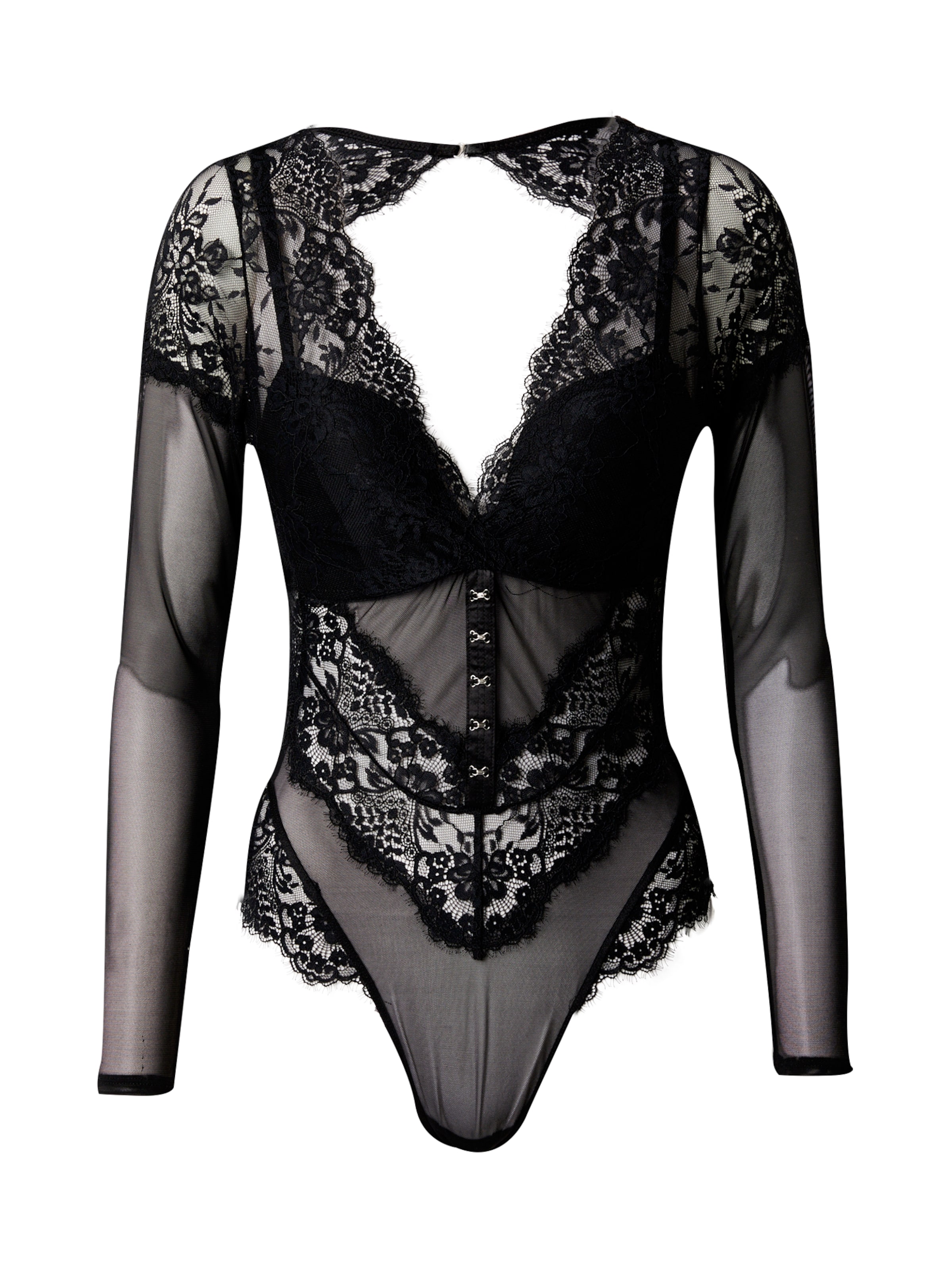 Body 'Bella' di Hunkemöller in nero: frontale