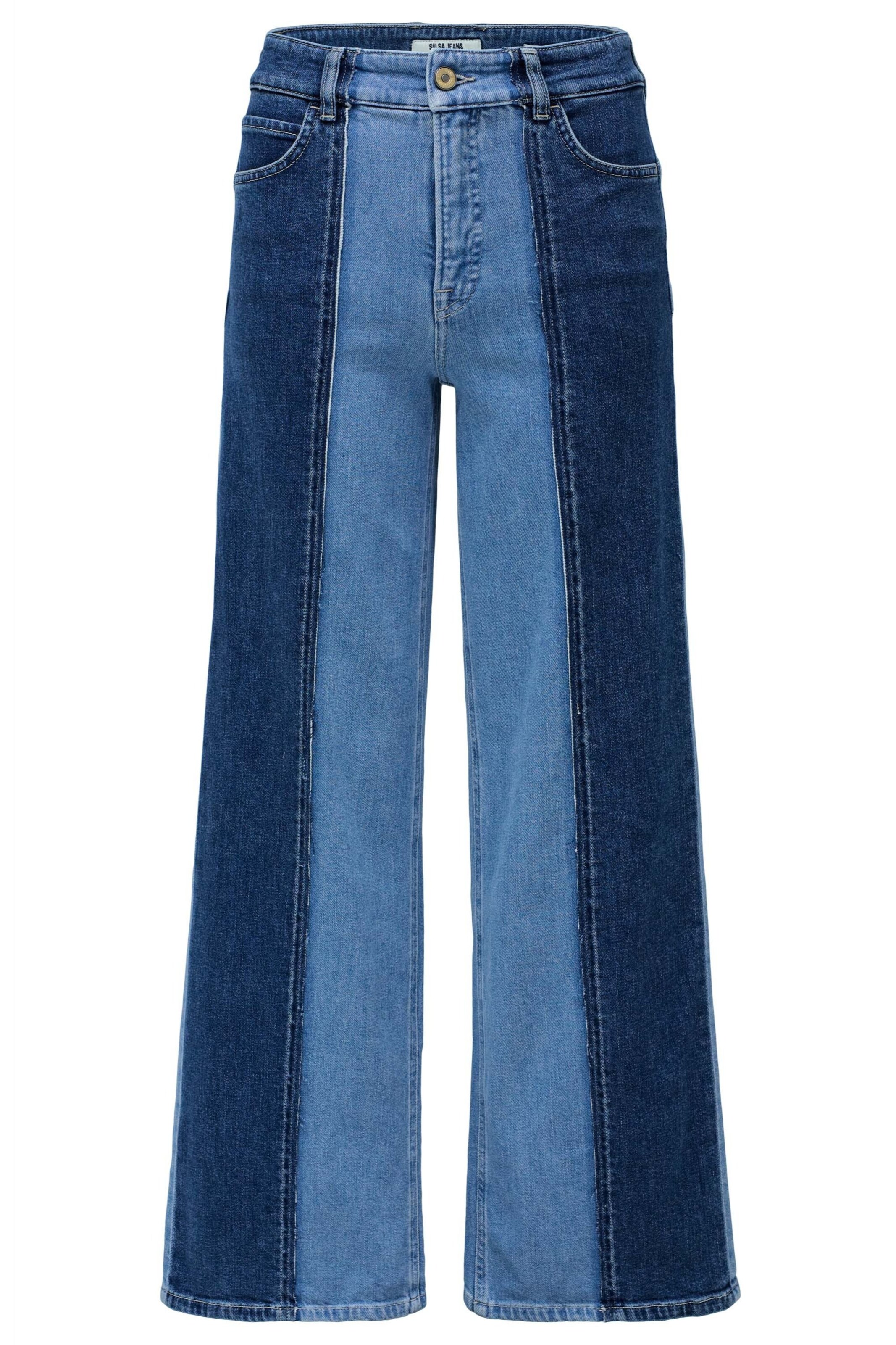 Salsa Jeans Skinny Jeans in Blauw: voorkant