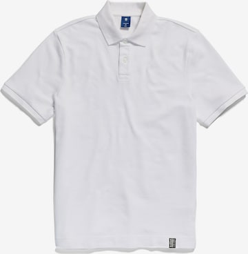 T-Shirt G-Star RAW en blanc : devant