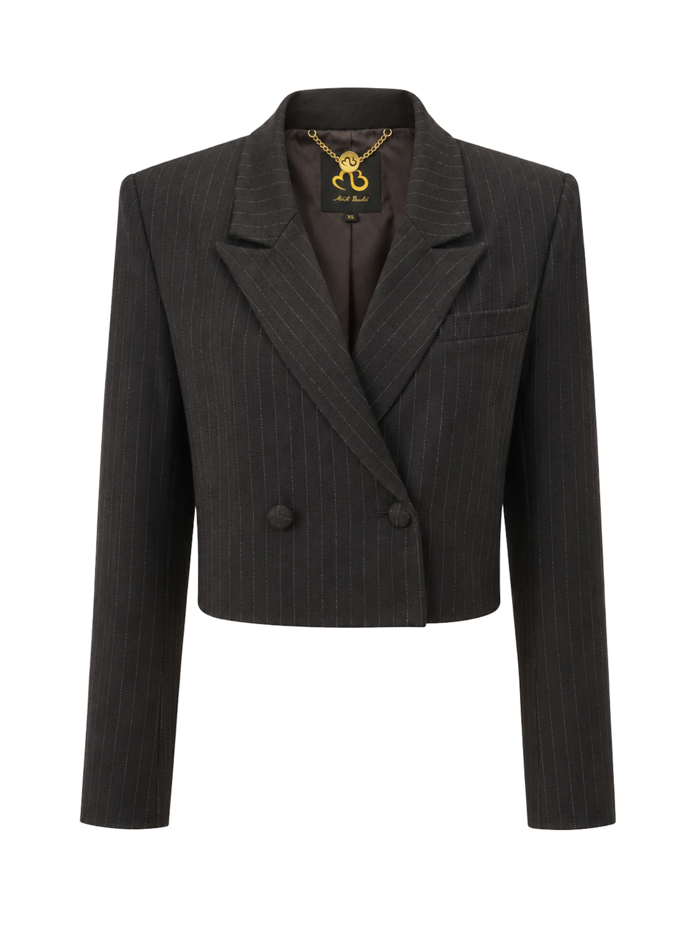 MB by Marta Buzolic Blazer in Black: front