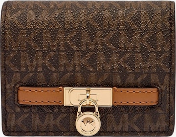 Porte-monnaies 'Hamilton Moderne' MICHAEL Michael Kors en marron : devant