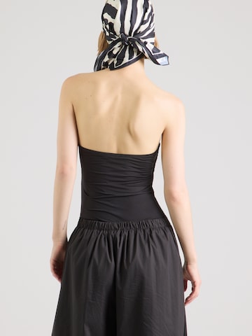 ABOUT YOU - Body camiseta 'Dilara' en negro