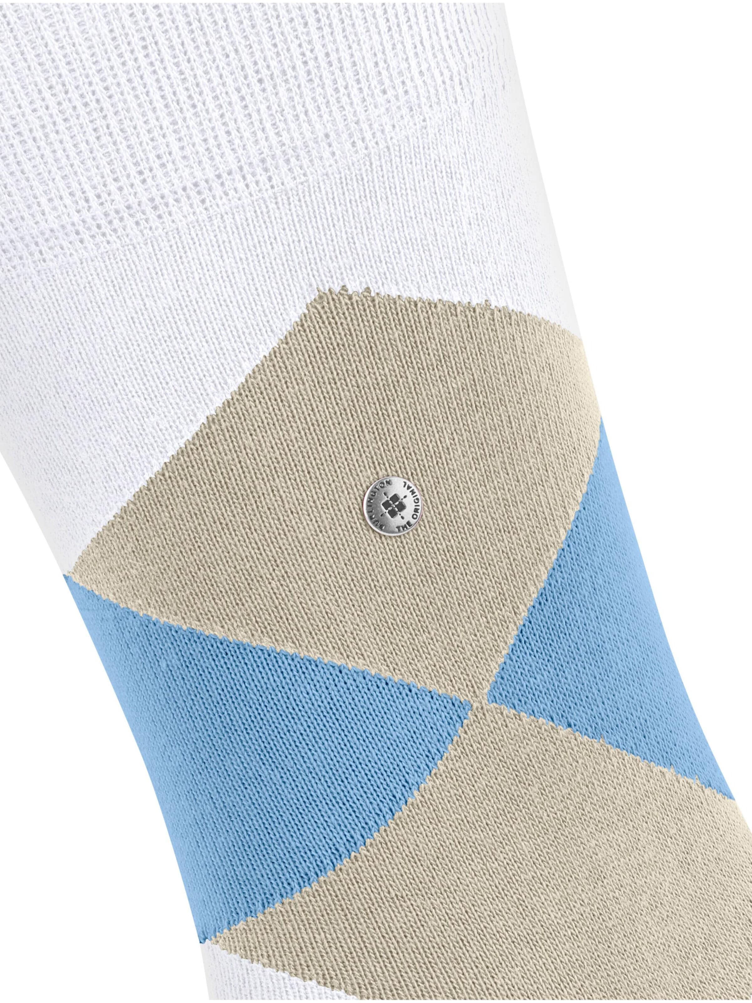 BURLINGTON Socks 'Clyde' in White: front