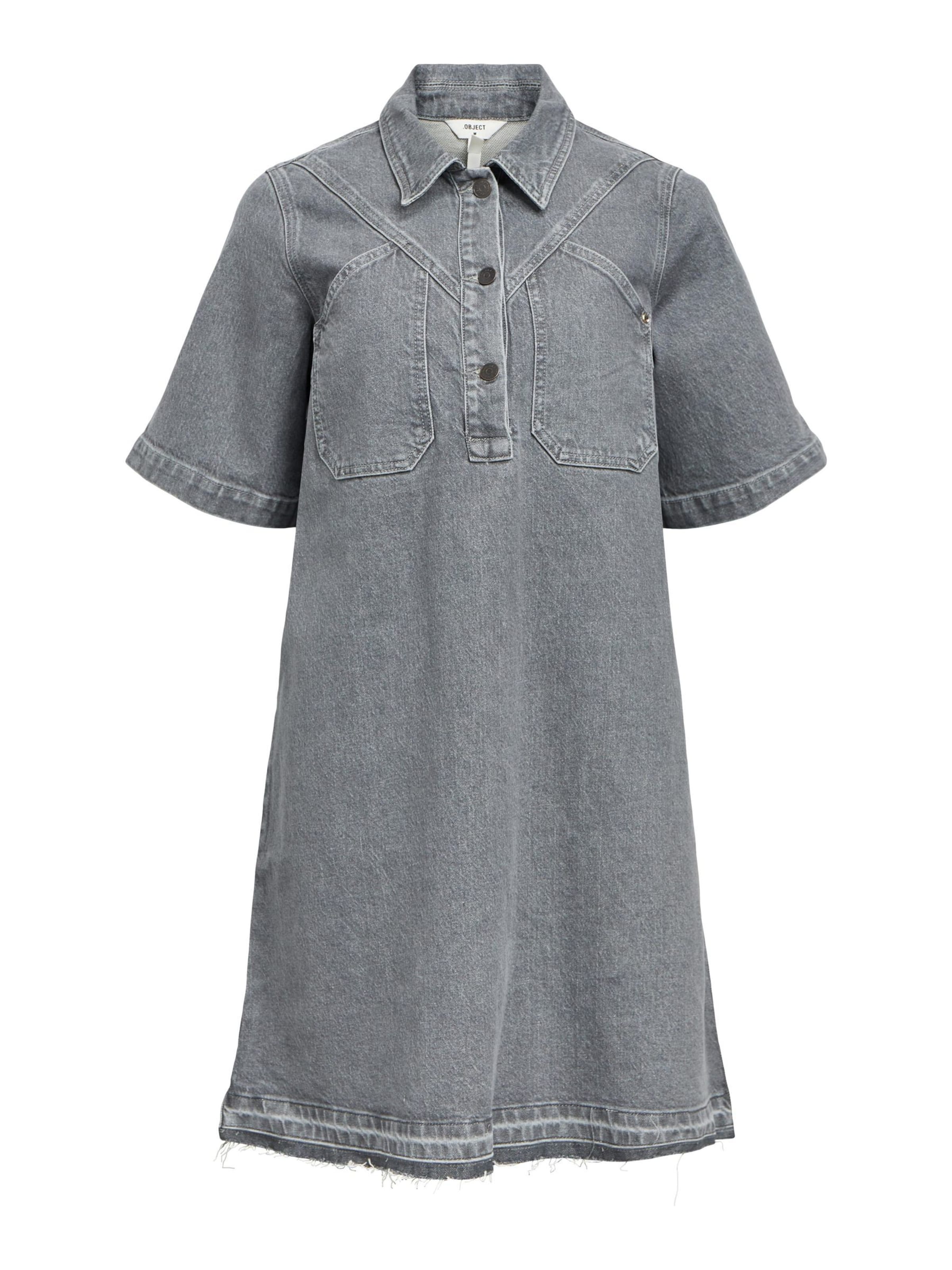OBJECT Dress in Grey: front