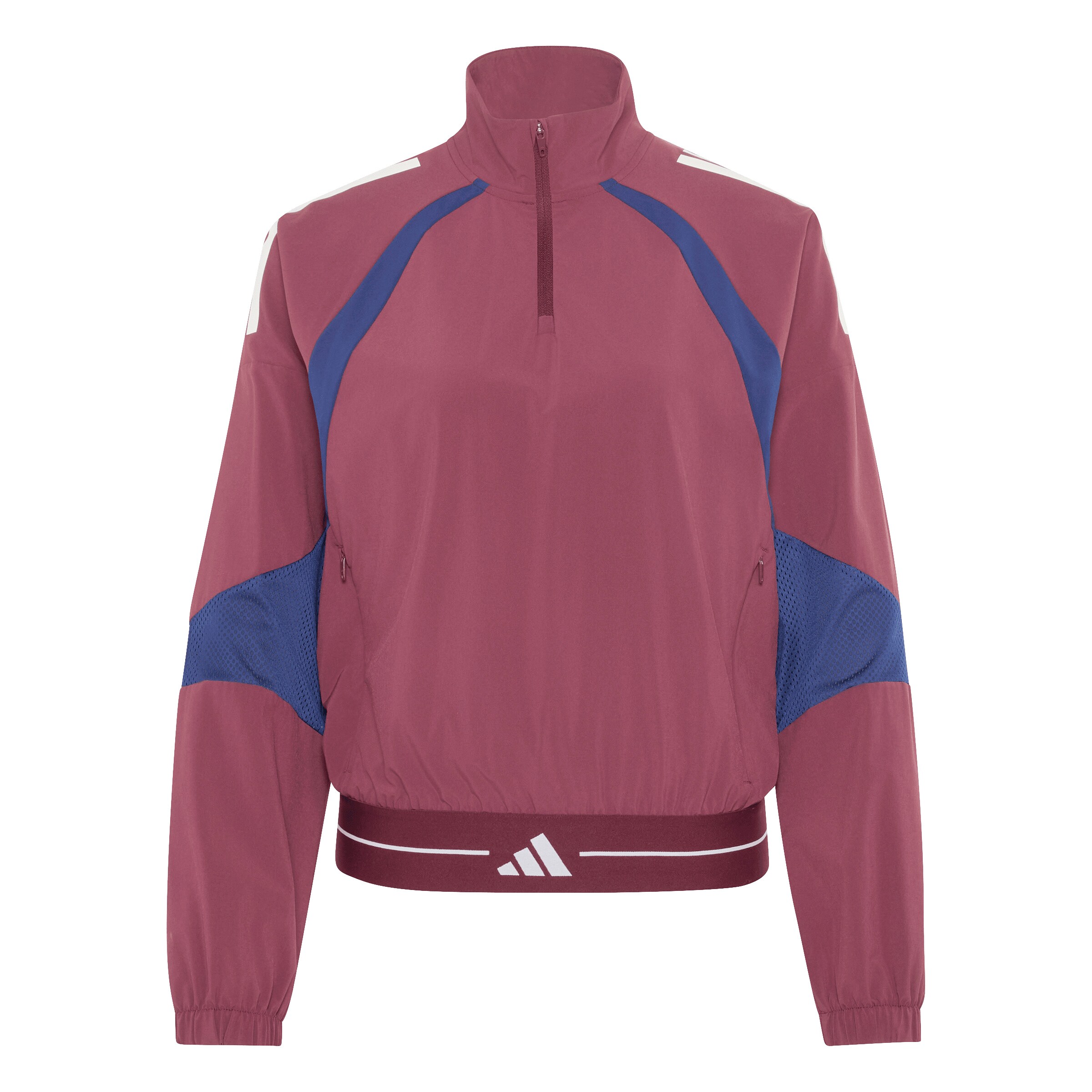 ADIDAS PERFORMANCE Sportovní bunda 'Hyperglam' – červená: přední strana