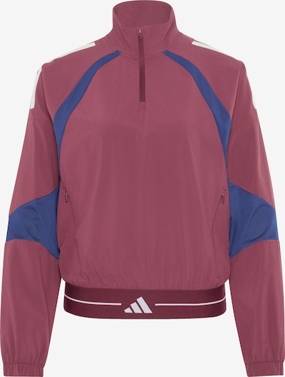 ADIDAS PERFORMANCE Sportska jakna 'Hyperglam' veličine XS u morsko plava / crvena ljubičasta / bijela, Pregled proizvoda