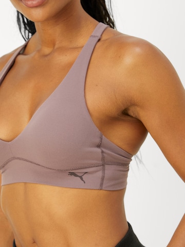 PUMA Bustier Sport bh 'Shapelux' in Rood