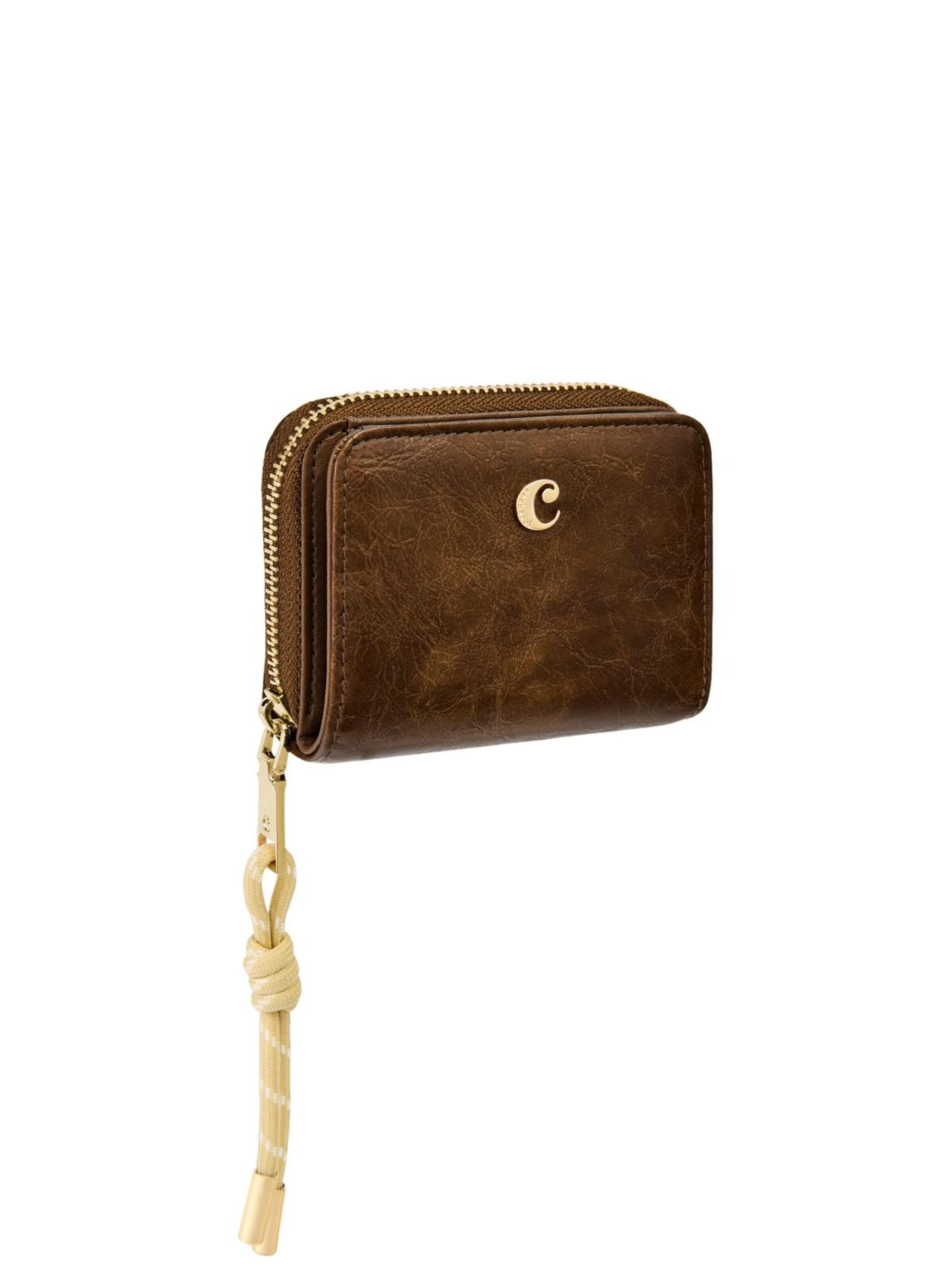Porte-monnaies 'Card wallet with flap Philomène' Cacharel en marron