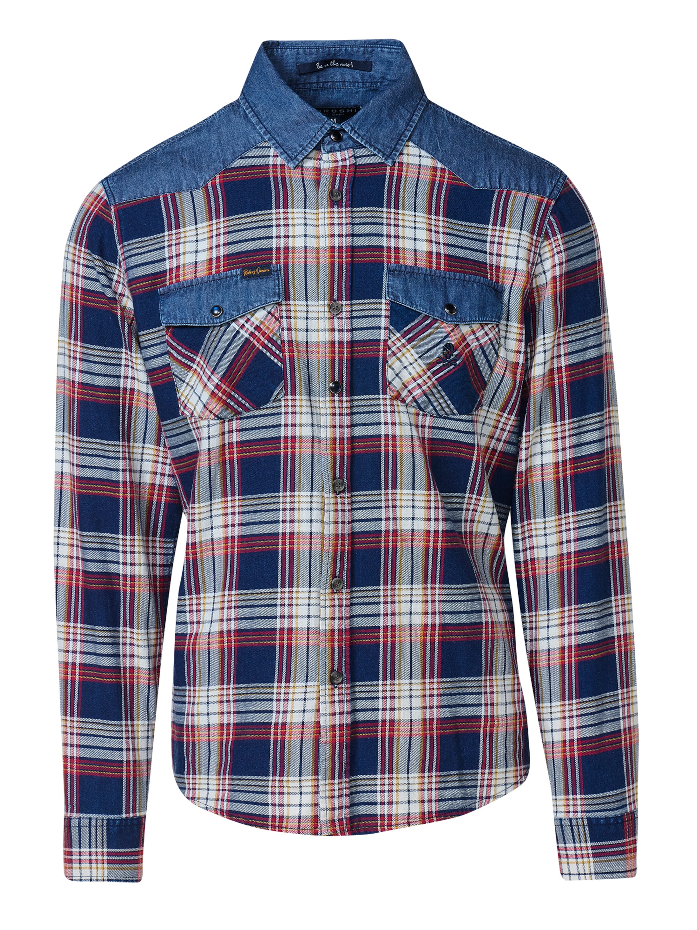 KOROSHI Regular Fit Paita värissä sininen: etupuoli