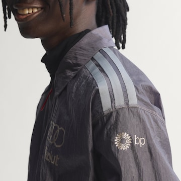 ADIDAS SPORTSWEAR Sportovní bunda 'AU PD' – šedá