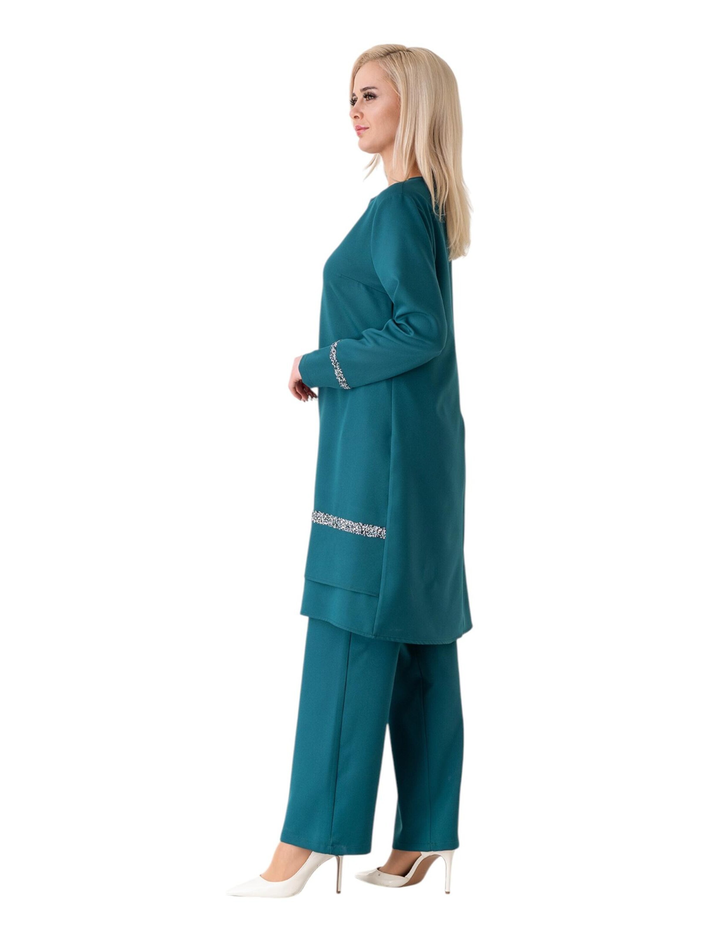 fashionshowcase Broekpak 'NEVRA' in Groen