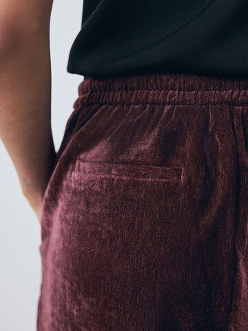 Next Wide Leg Hose in Rot