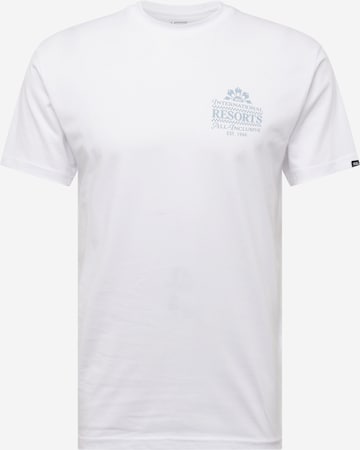 T-Shirt 'ALL INCLUSIVE' VANS en blanc : devant