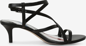 TOMMY HILFIGER Sandale in Schwarz