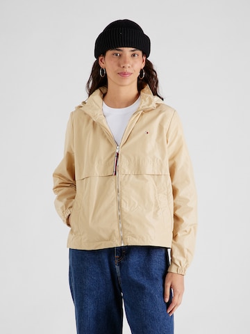 Veste mi-saison TOMMY HILFIGER en beige : devant