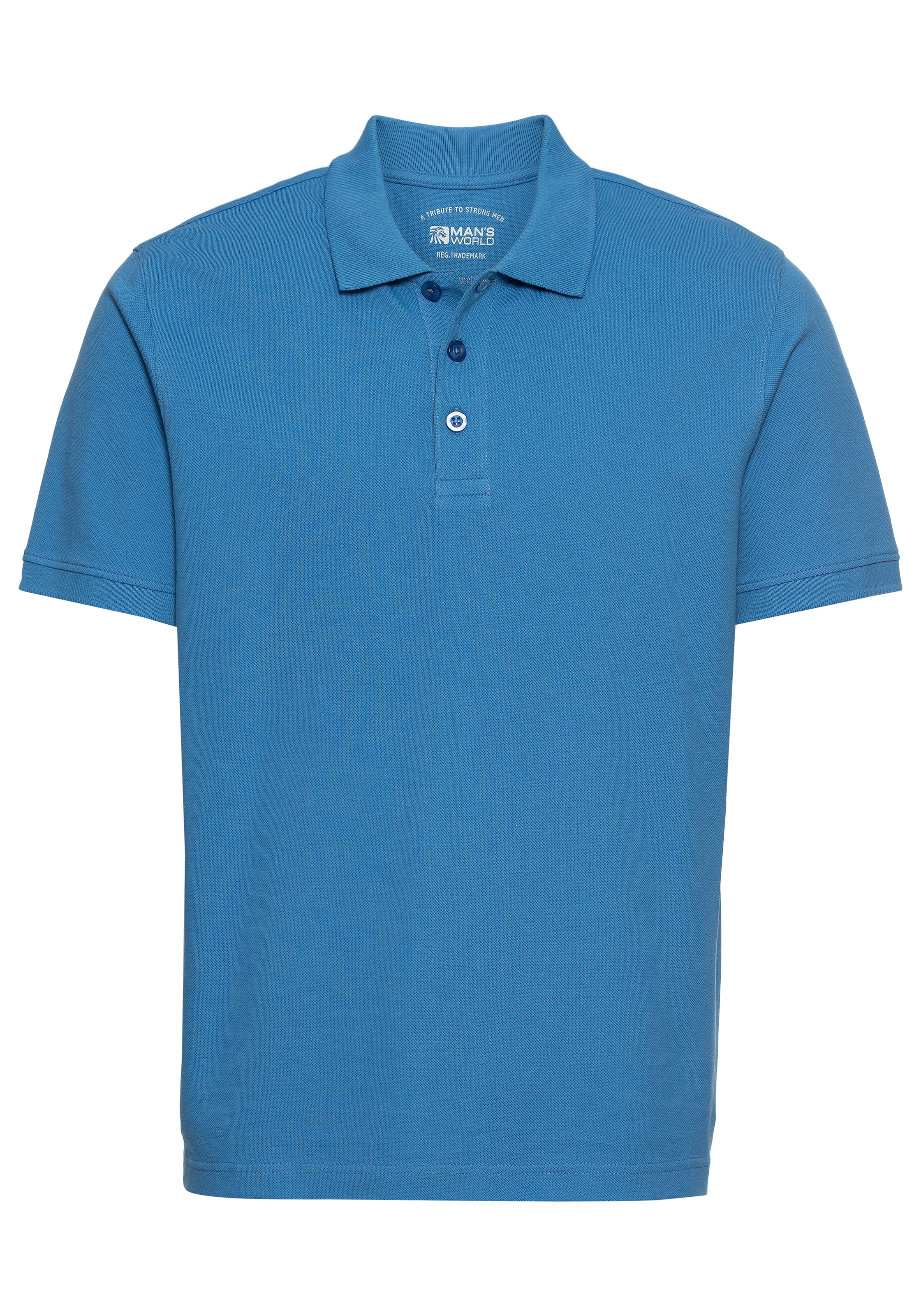 Man's World Shirt in Blue: front