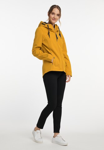 Schmuddelwedda Between-season jacket 'Albee' in Yellow
