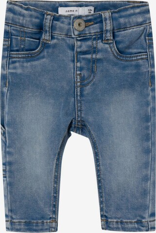 NAME IT Slimfit Jeans i blå: forside