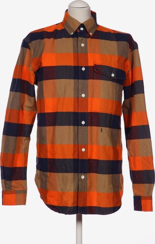 Closed Button Up Shirt in S in Orange: front