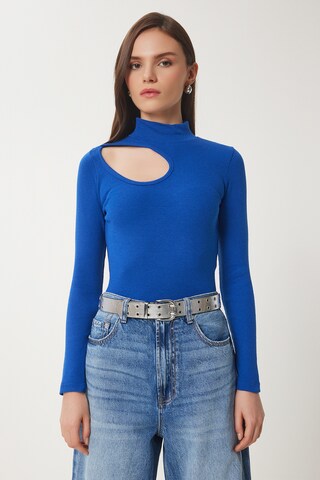 T-shirt Happiness İstanbul en bleu : devant