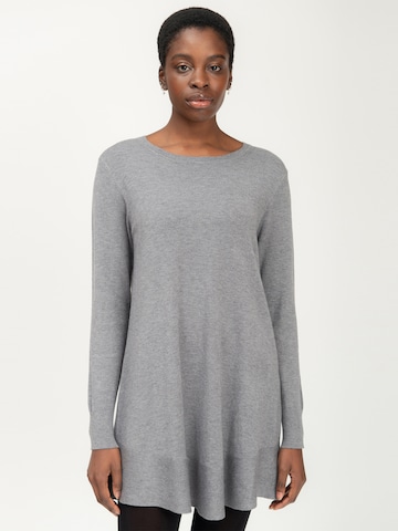 Pull-over Influencer en gris : devant