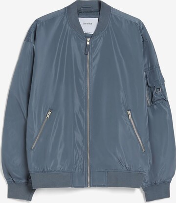 Veste mi-saison Bershka en bleu : devant