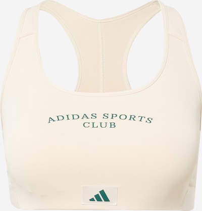ADIDAS PERFORMANCE Αθλητικό σουτιέν 'Sports Club' σε γκρεζ / σκούρο πράσινο, Άποψη προϊόντος