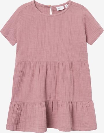 Robe 'Hussi' NAME IT en rose : devant