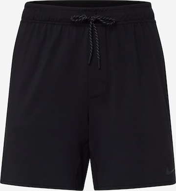 NIKE Regular Sportbroek in Zwart: voorkant