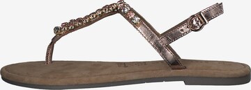 Sandales TAMARIS en bronze