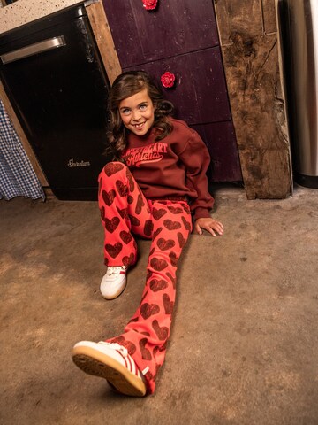 Looxs Revolution Flared Broek in Rood