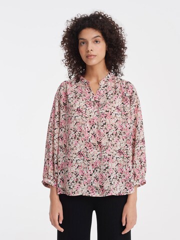 OPUS Blouse 'Falinda' in Roze: voorkant