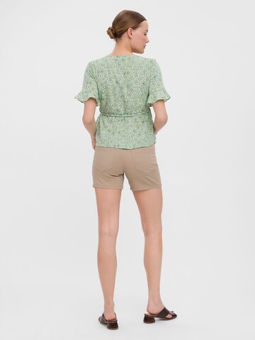 VERO MODA Blouse 'Henna' in Groen