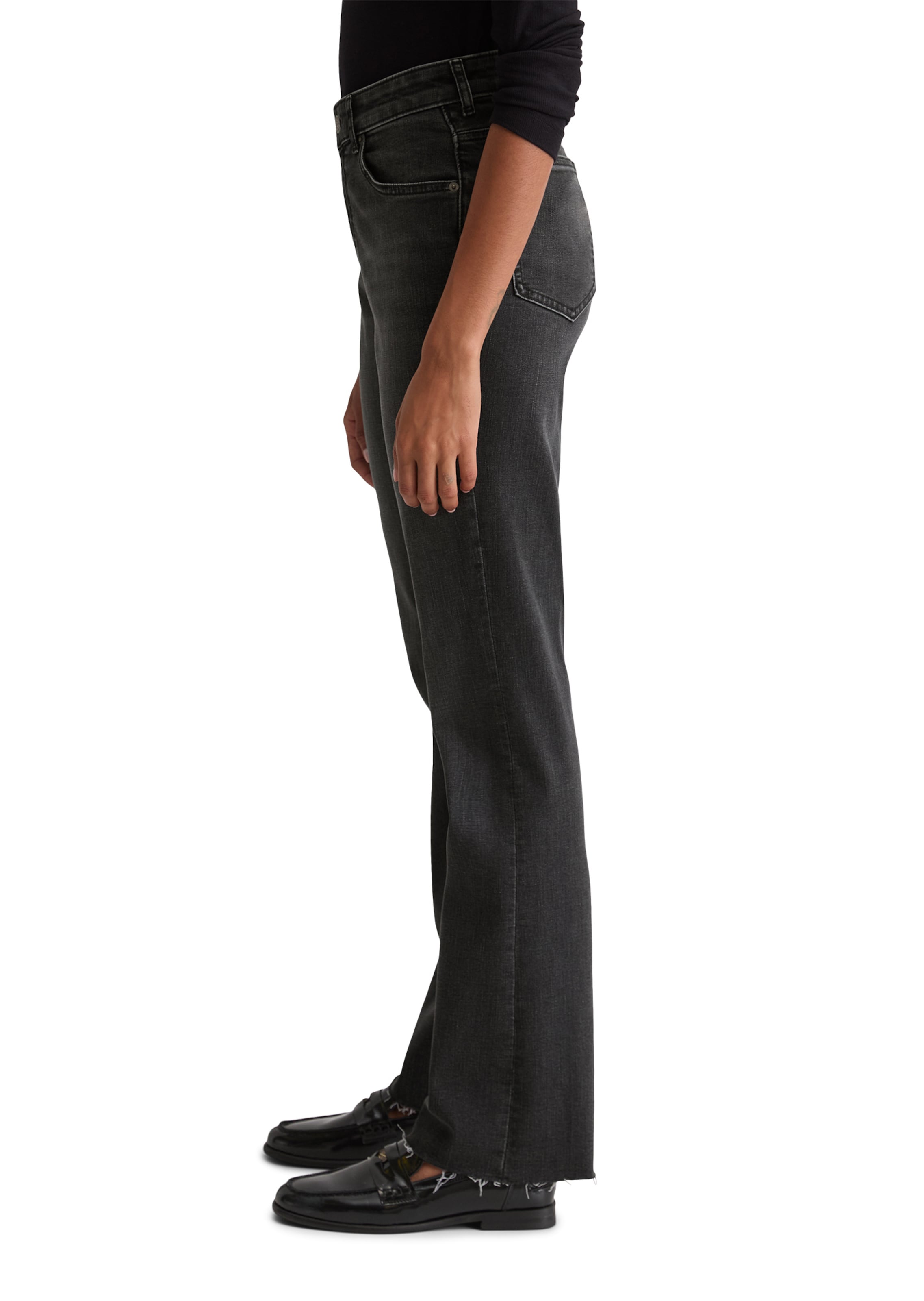 Marc O'Polo Расклешенный Джинсы 'Kiruna' в Серый