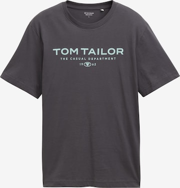 T-Shirt TOM TAILOR en gris : devant