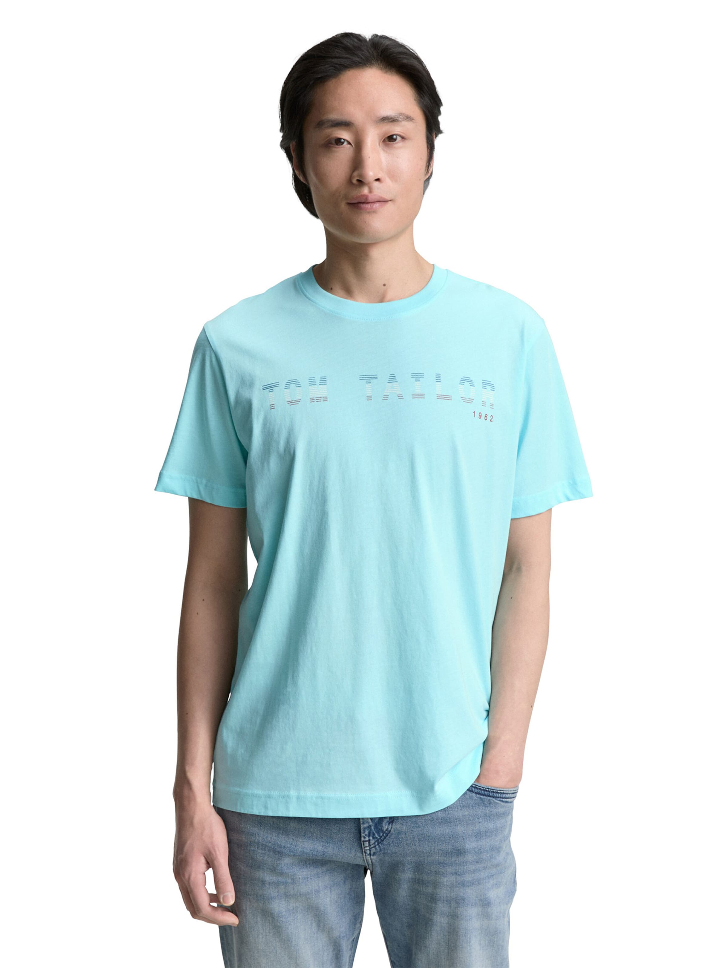 TOM TAILOR T-Shirt in Blau: Vorderseite