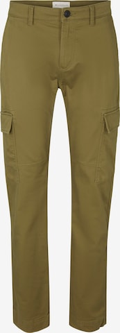 Pantalon cargo TOM TAILOR en vert : devant