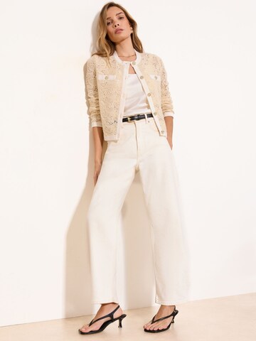 Lipsy Плетена жилетка в бежово