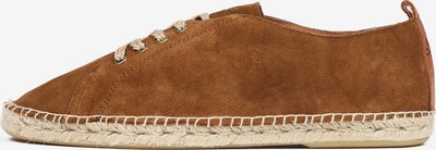 Espadrile 'Capri' Scalpers pe maro coniac, Vizualizare produs